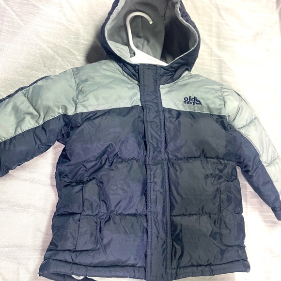Old Navy Gray Fleece Jacket - Picture 1 of 6